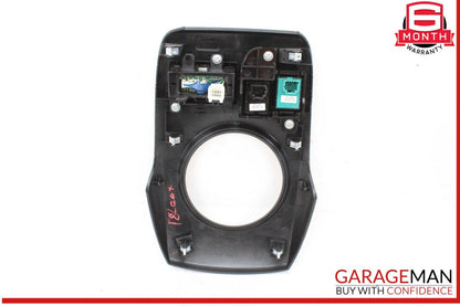 18-24 Nissan Leaf Front Center Console Shift Panel Bezel Trim Cover Gray OEM
