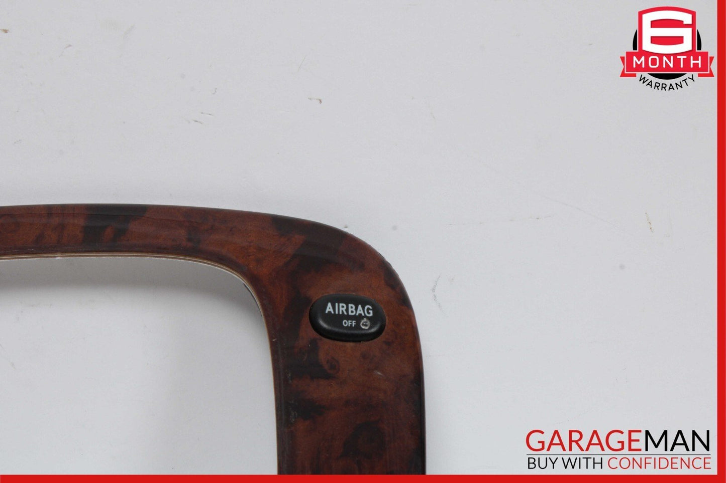 00-06 Mercedes W220 S500 S55 AMG Center Console Shifter Bezel Trim Wood OEM