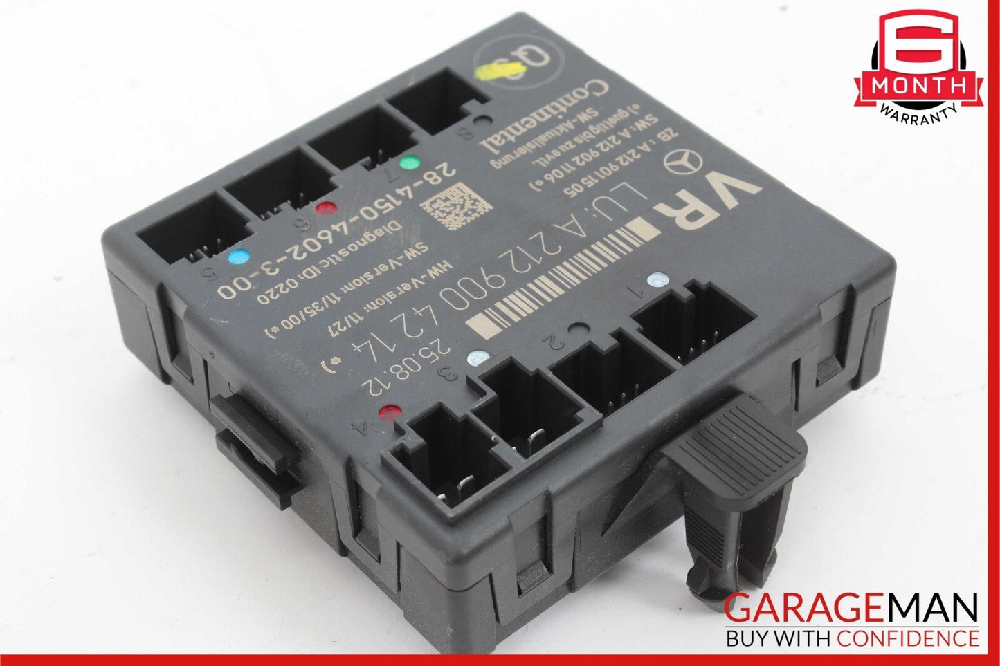 08-14 Mercedes W204 C250 C350 Front Right Side Door Control Module 2129004214