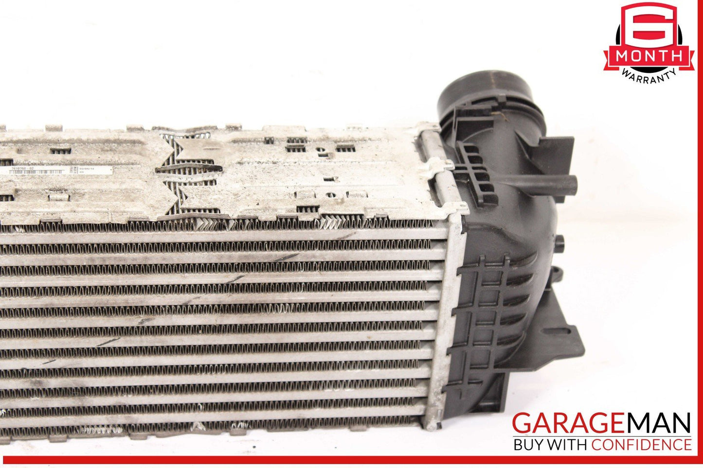 12-16 BMW F10 528i 2.0L Engine Motor Air Intake Intercooler Radiator OEM