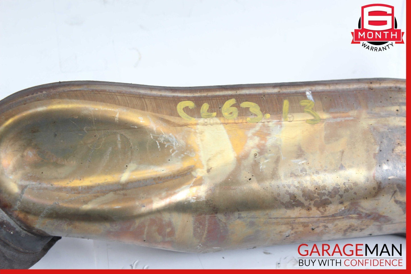 11-14 Mercedes W216 CL63 S63 AMG Engine Exhaust Front Pipe Left 2781400108 OEM