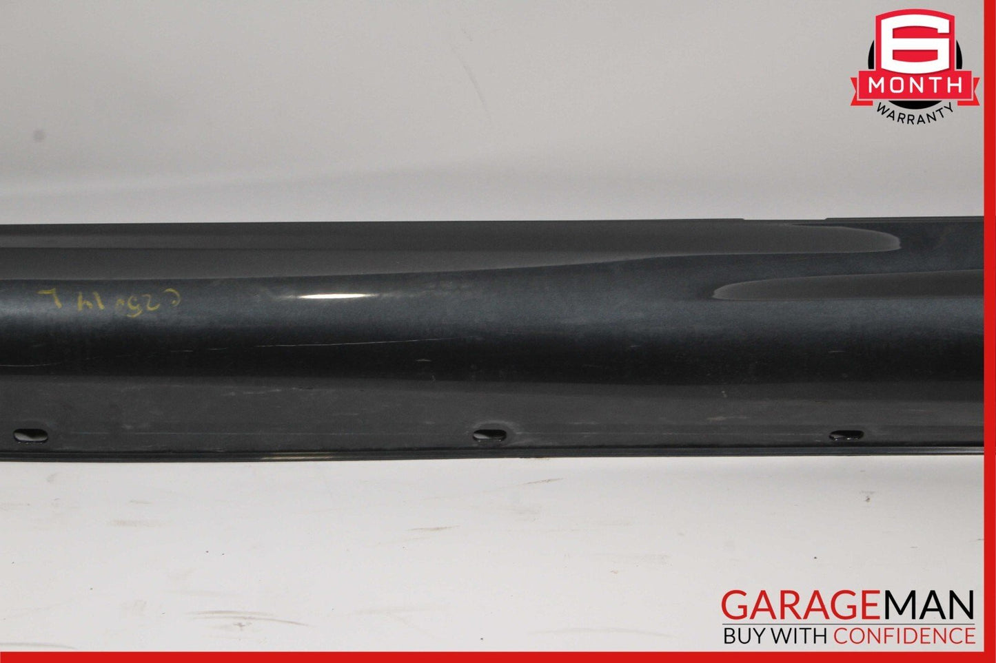 08-14 Mercedes W204 C300 AMG Sport Sedan Left Side Skirt Moulding Tenorite Gray