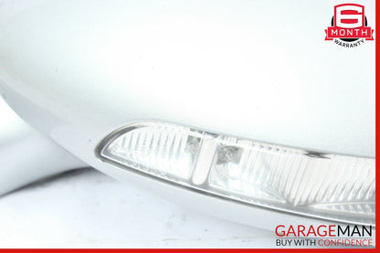 07-09 Mercedes W221 S550 S600 Front Left Side Mirror Door Rear View Silver