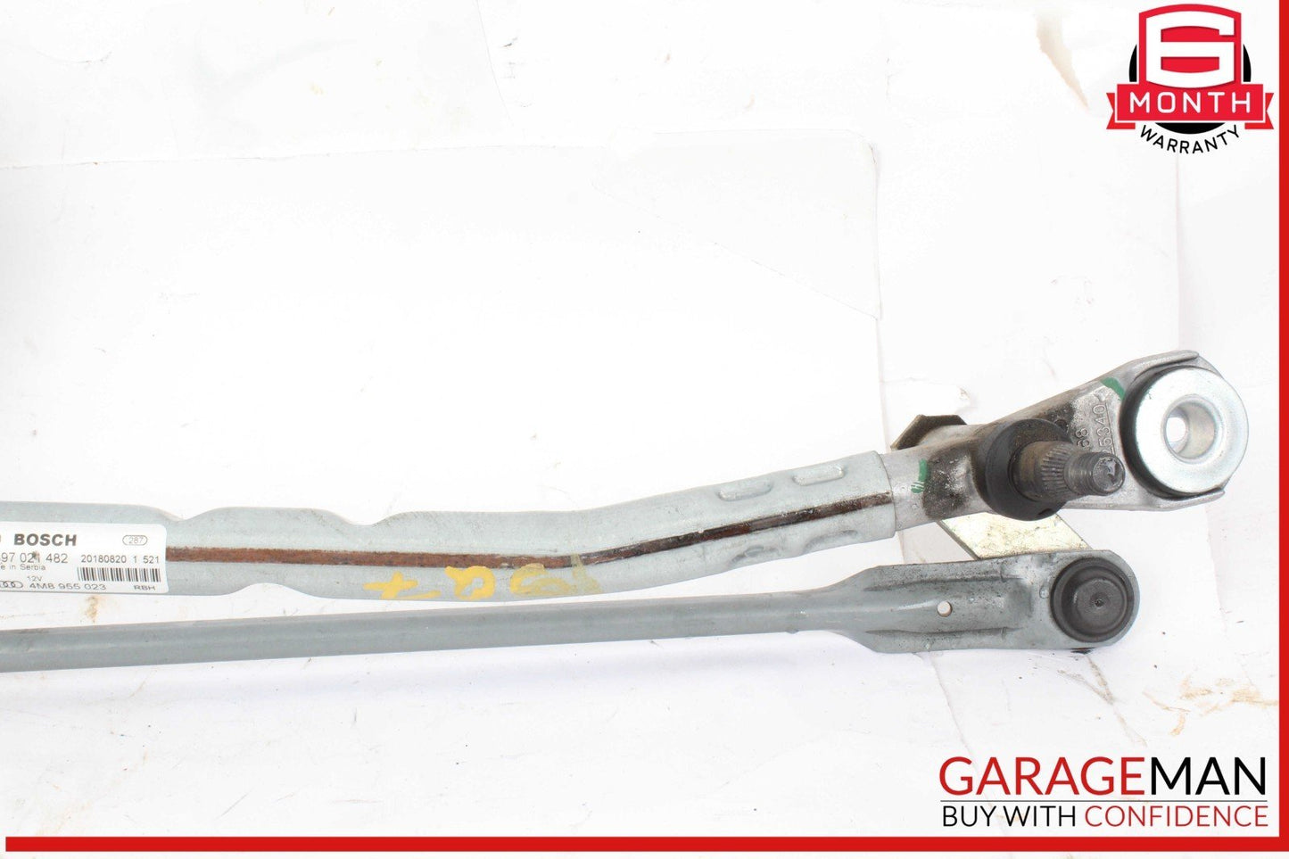18-24 Audi Q7 Front Windshield Wiper Motor w/ Linkage Bosch 4M8955023 OEM