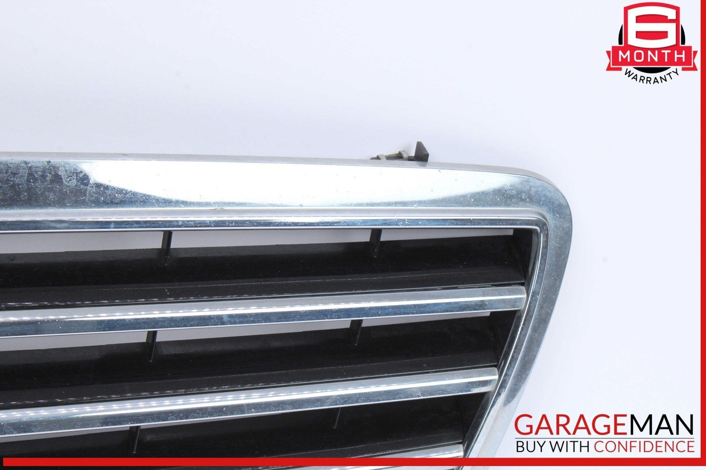 05-07 Mercedes W203 C230 Front Hood Radiator Grille Grill Trim Cover Chrome OEM