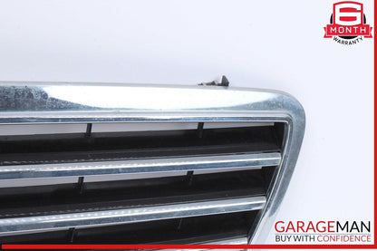05-07 Mercedes W203 C230 Front Hood Radiator Grille Grill Trim Cover Chrome OEM
