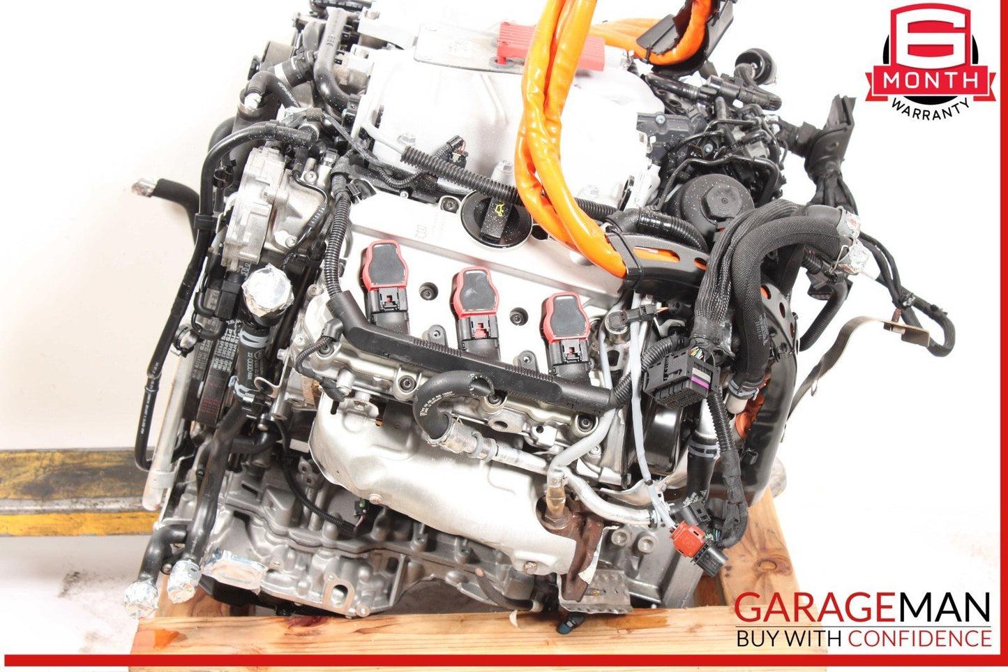 11-18 Porsche Panamera 970 Hybrid 3.0L V6 Engine Motor Long Block Assy OEM 83k