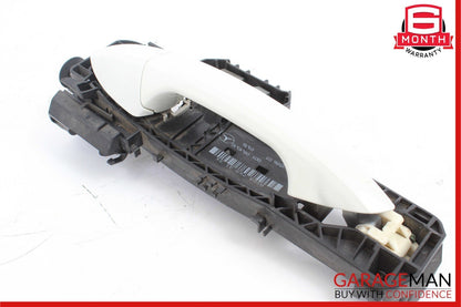 08-14 Mercedes W204 C250 C300 Rear Left Driver Side Exterior Door Handle White