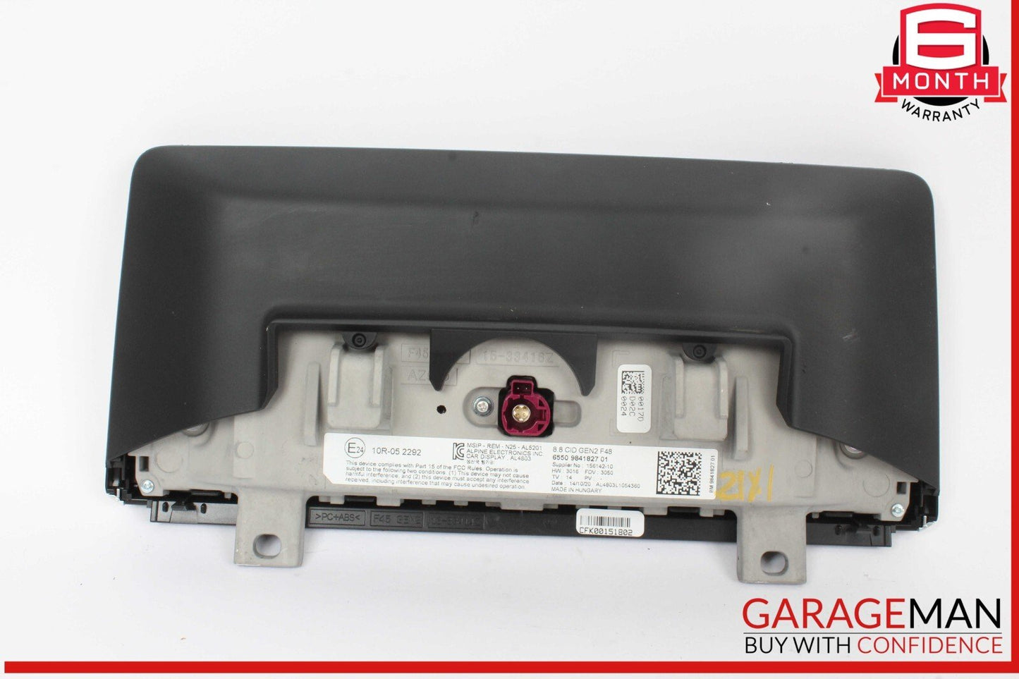16-22 BMW X1 Central Info Information GPS Navigation Display Touch Screen OEM