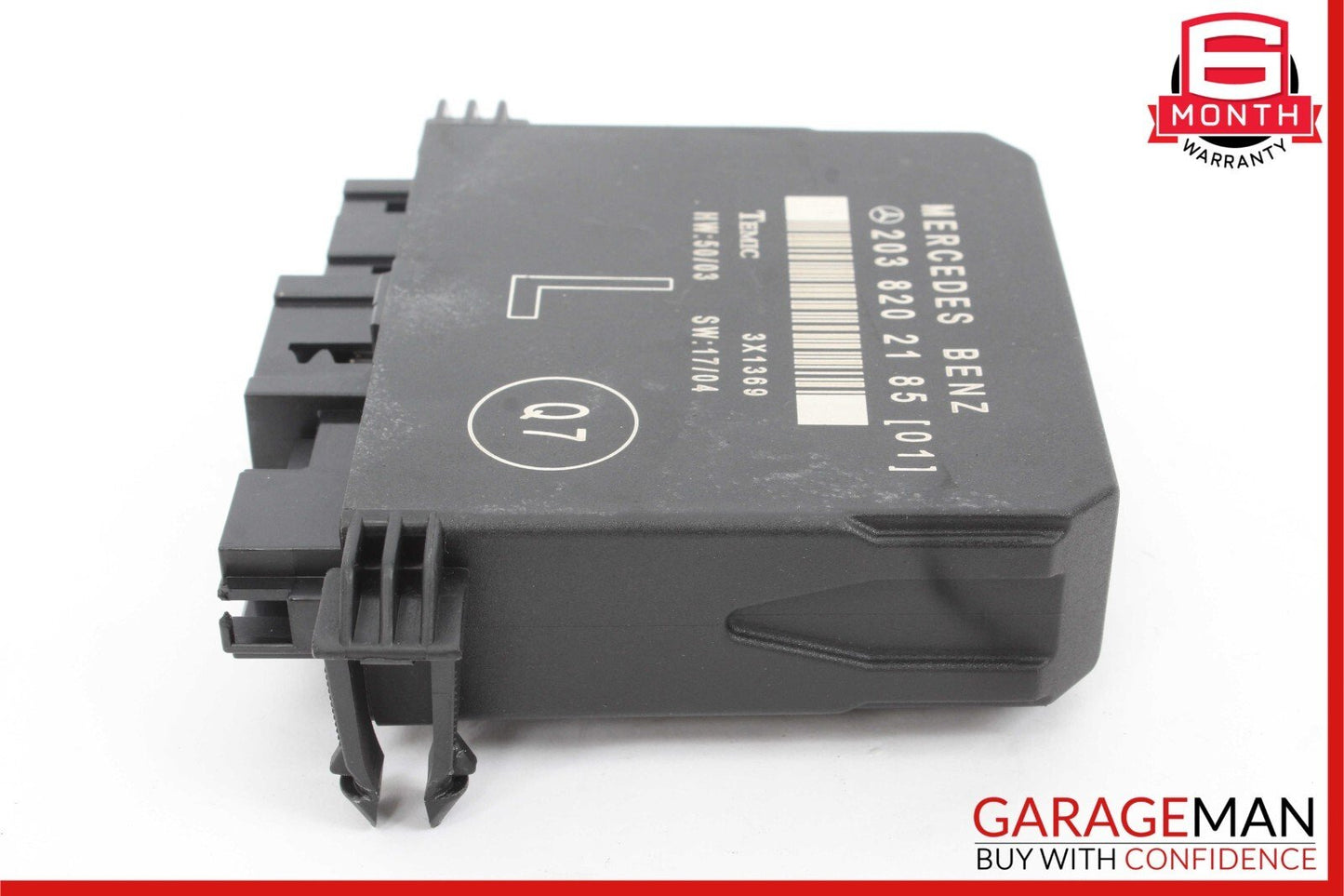 01-07 Mercedes W203 C230 C350 Rear Left Side Door Computer Control Module Unit