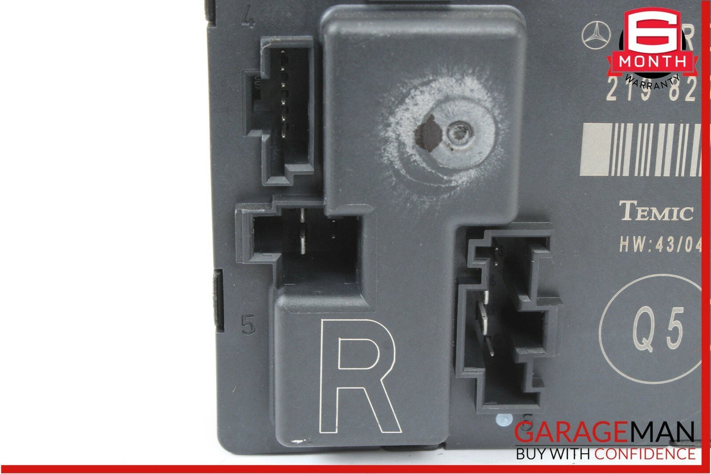 06-11 Mercedes W219 CLS500 CLS55 AMG Rear Right Door Control Module 2198200326