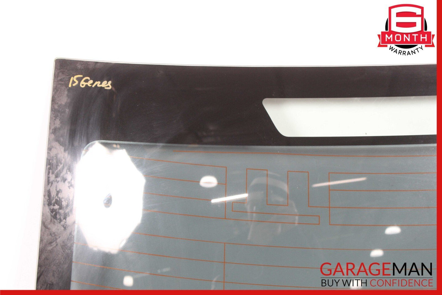 10-16 HYUNDAI GENESIS REAR WINDSHIELD BACK GLASS OEM
