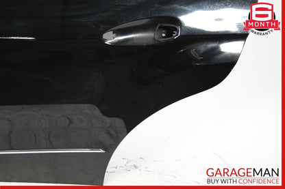 11-13 Mercedes W212 E350 Wagon Rear Left Driver Side Door Shell Assembly Black