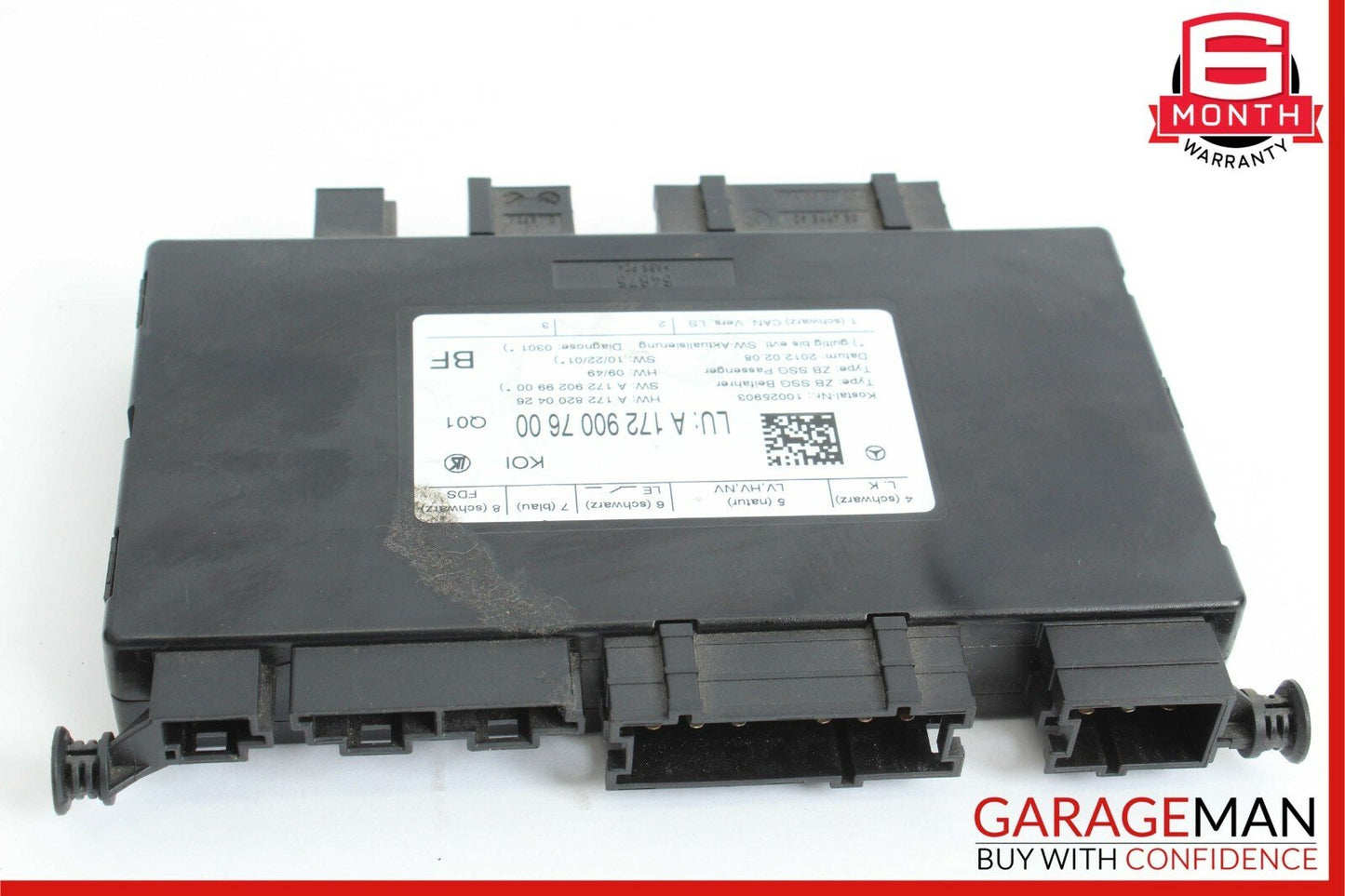 08-20 Mercedes W212 E350 CLS400 Front Right Passenger Side Seat Control Module