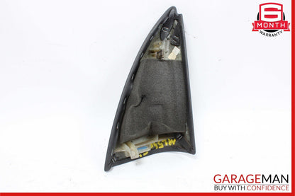 98-01 Mercedes W163 ML320 ML430 ML55 Left Door Mirror Corner Trim Panel Black