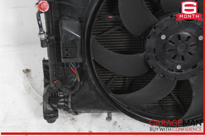 08-14 Mercedes W204 C300 Engine Motor Cooling Radiator AC A/C Condenser Assy OEM