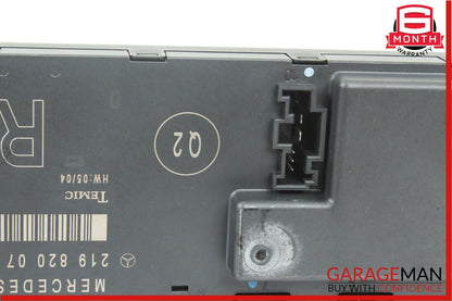 06-11 Mercedes W219 CLS500 CLS550 Front Right Side Door Control Module Unit
