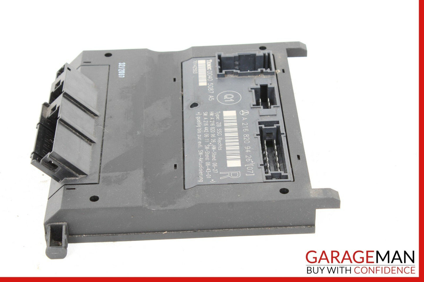 07-13 MERCEDES W216 CL550 FRONT RIGHT UNDER SEAT CONTROL MODULE Q1 OEM
