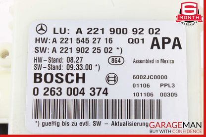 10-13 Mercedes W221 S400 S550 Park Assist Parktronic Sensor Module Control OEM