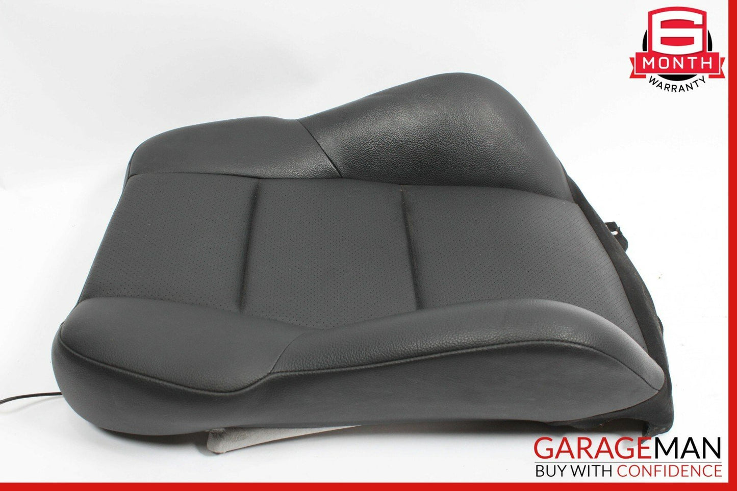 05-07 Mercedes W203 C230 Front Right Side Top Upper Seat Cushion Cover Black OEM