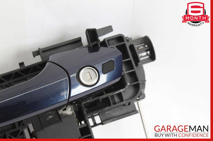 08-17 Mercedes X166 GL450 CLA250 E350 Front Left Side Exterior Door Handle Blue