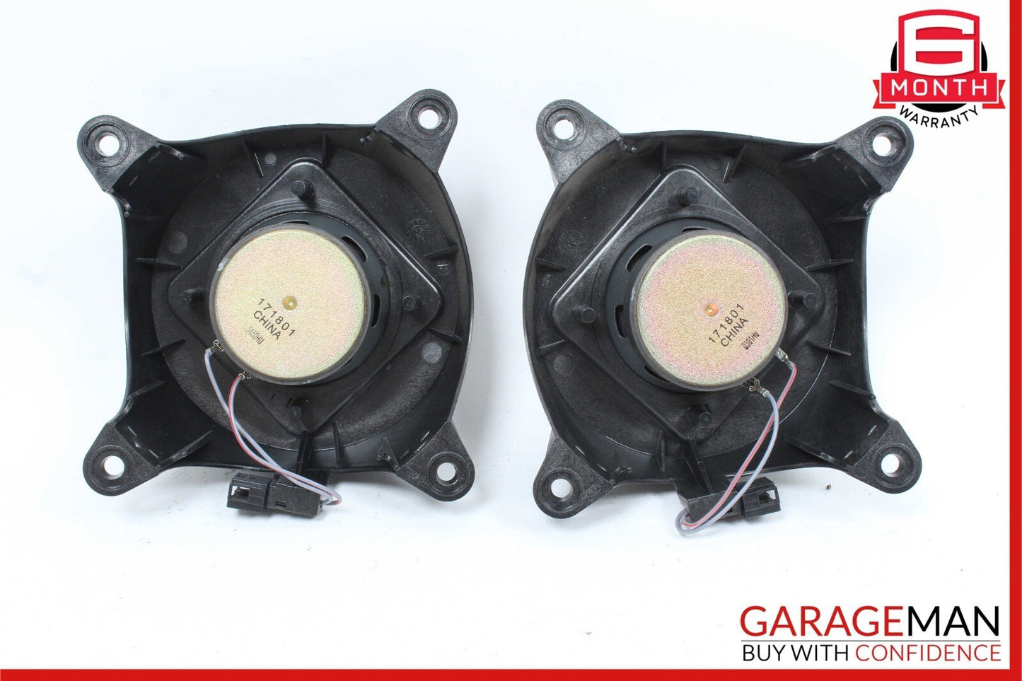00-06 Mercedes W215 CL500 Rear Right & Left Door Speaker Tweeter Speakers Set