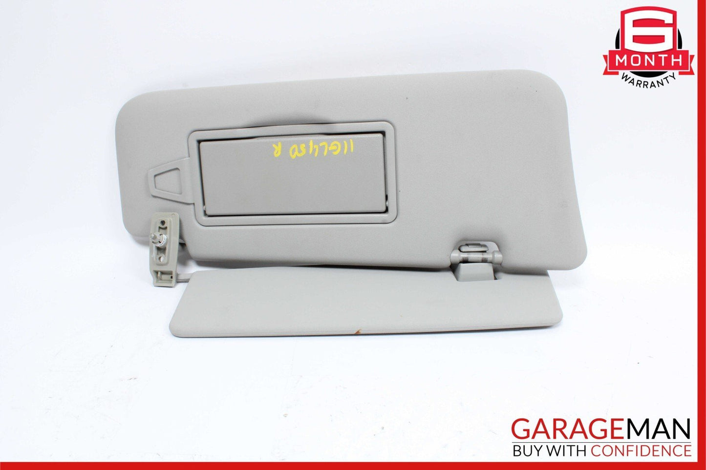 06-12 Mercedes X164 GL450 Front Right Side Sun Visor Sunvisor Shade Gray OEM