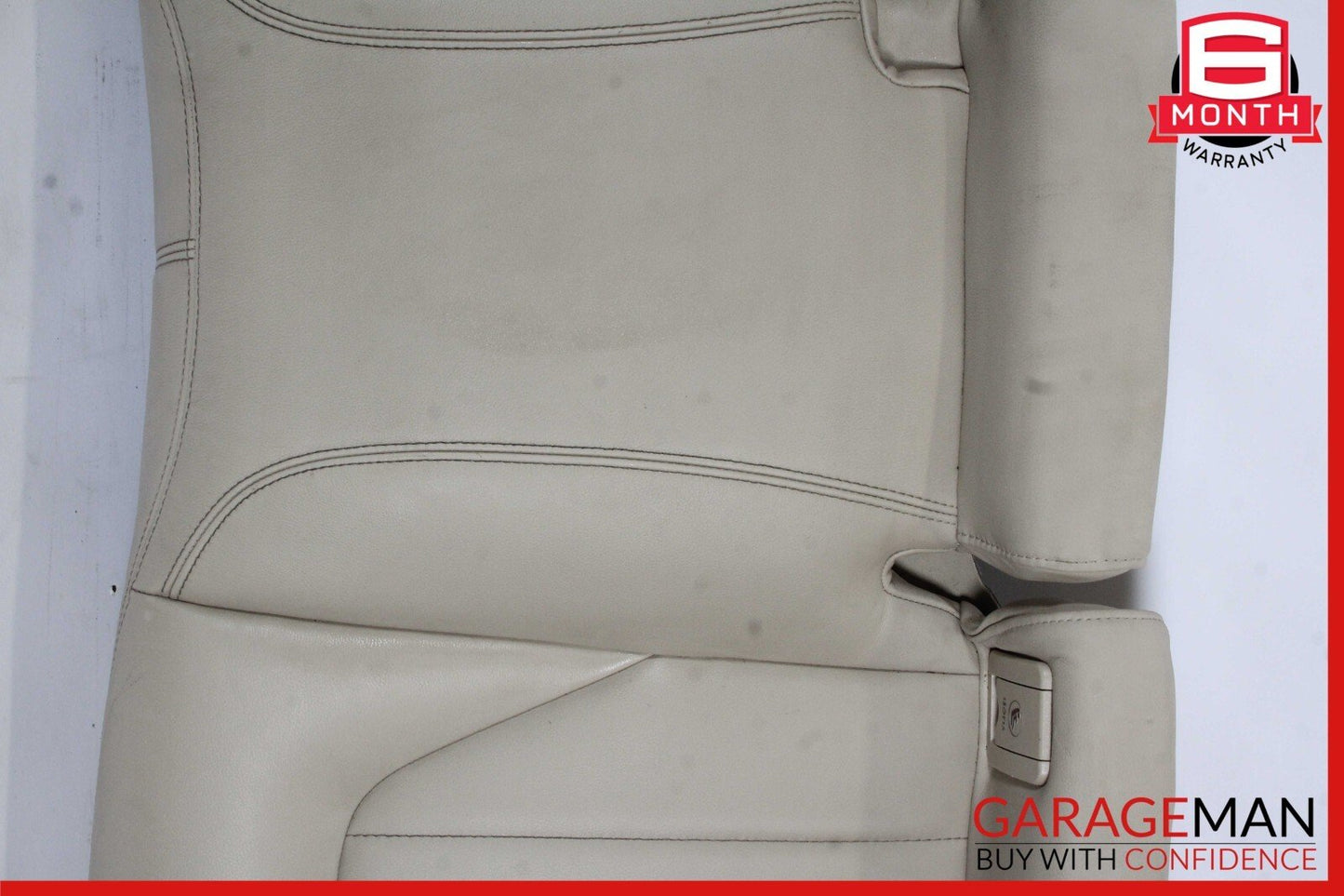 14-17 Maserati Ghibli M157 Rear Bench Lower Bottom Seat Cushion Cover Gray OEM