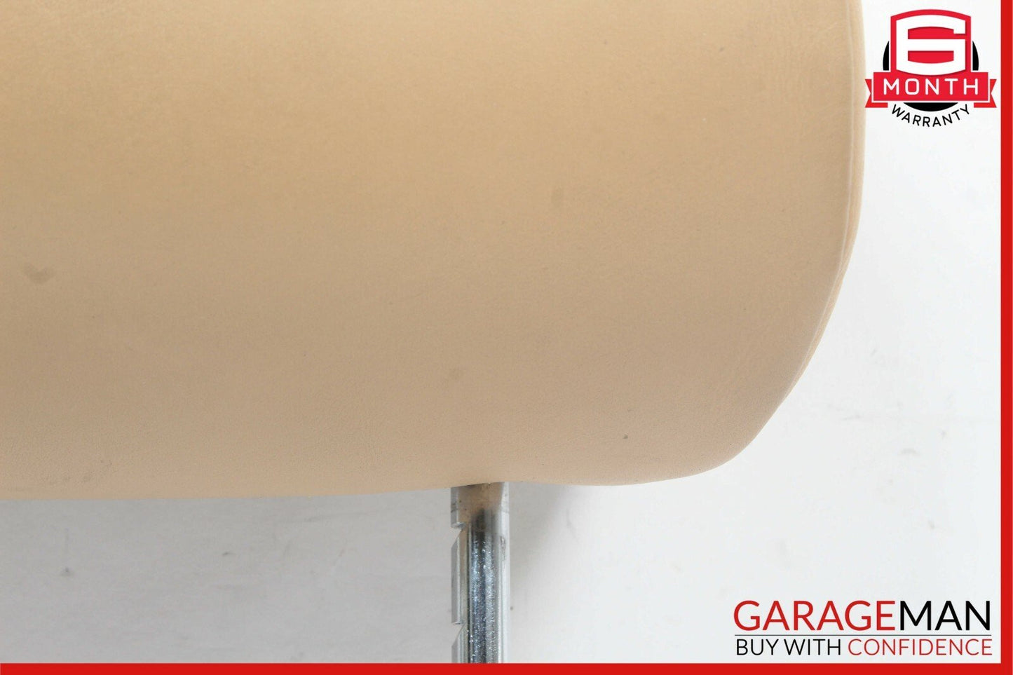 79-91 Mercedes W126 420SEL Front Right / Left Side Seat Headrest Head Rest Brown