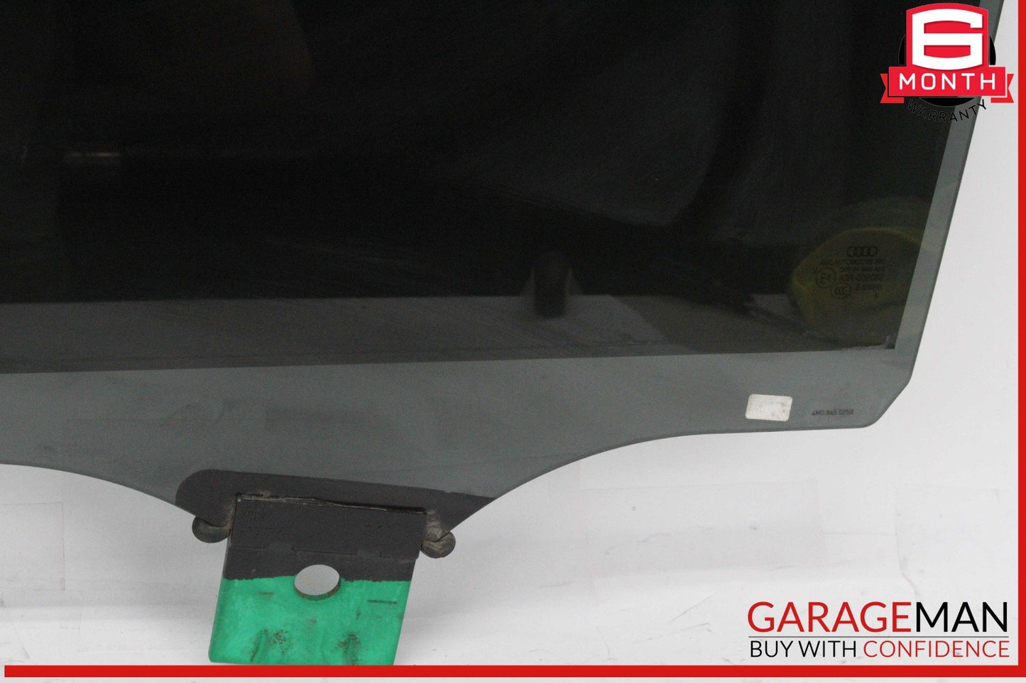 17-24 Audi Q7 Rear Left Driver Side Door Window Glass OEM