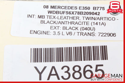 03-09 Mercedes W211 E350 E55 E63 AMG Rear Left Side Door Control Module