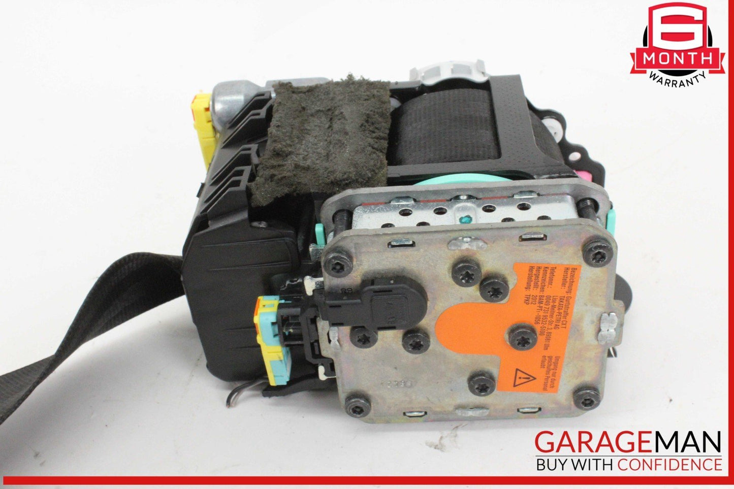 09-16 Audi A4 S4 Front Right Passenger Side Seat Belt Seatbelt Retractor OEM