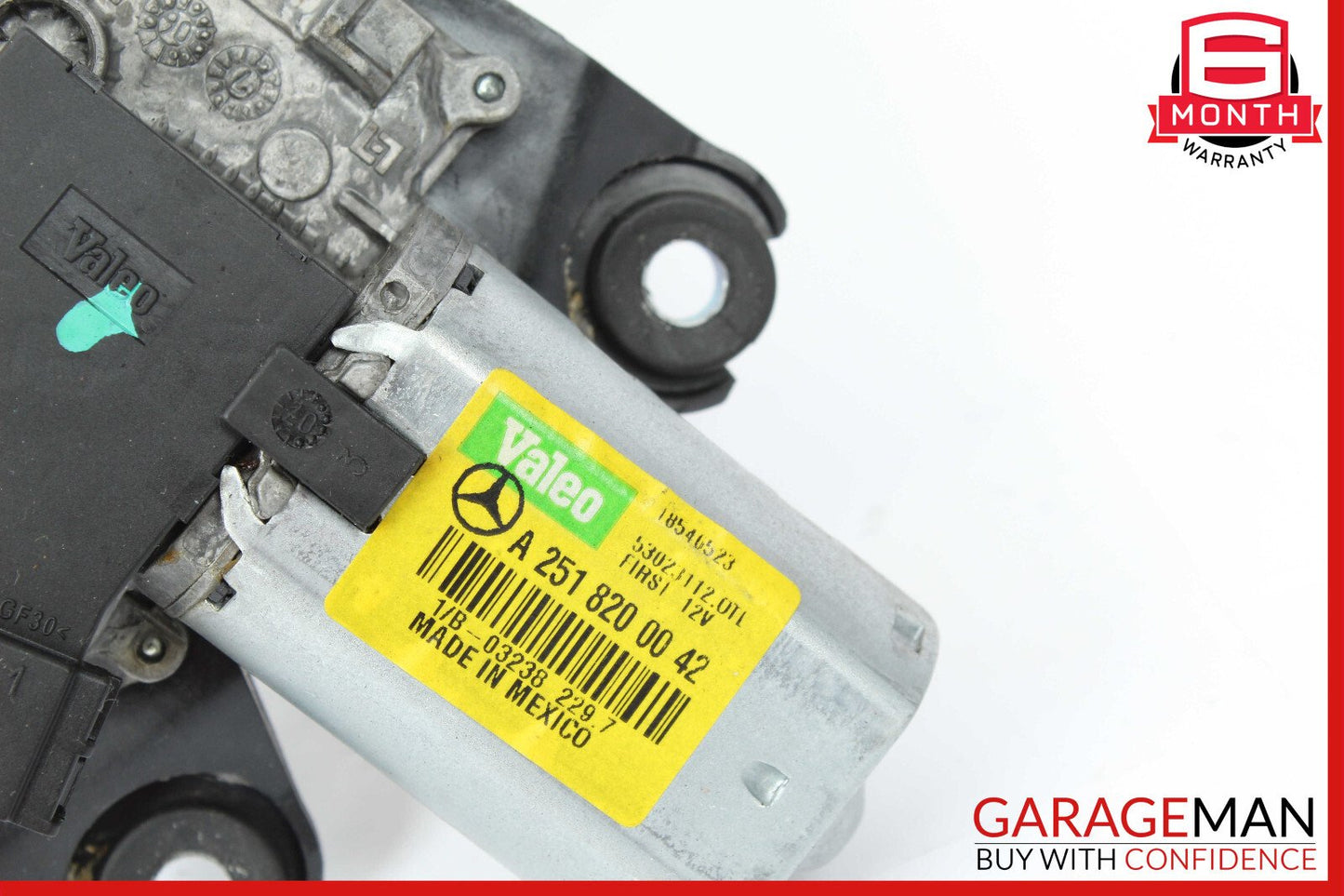 06-19 Mercedes X164 GL450 R350 Rear Glass Windshield Wiper Motor OEM