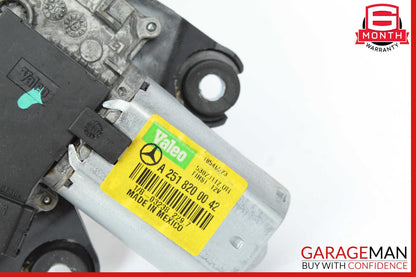 06-19 Mercedes X164 GL450 R350 Rear Glass Windshield Wiper Motor OEM