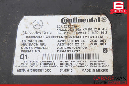 10-20 Mercedes X166 GL450 GLA250 SL400 Communication Control Module Unit OEM