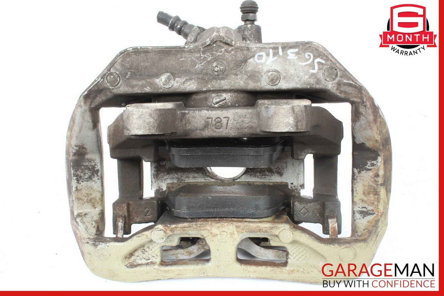 07-14 Mercedes W221 S63 CL63 CL65 AMG Rear Left And Right Brake Caliper Set OEM