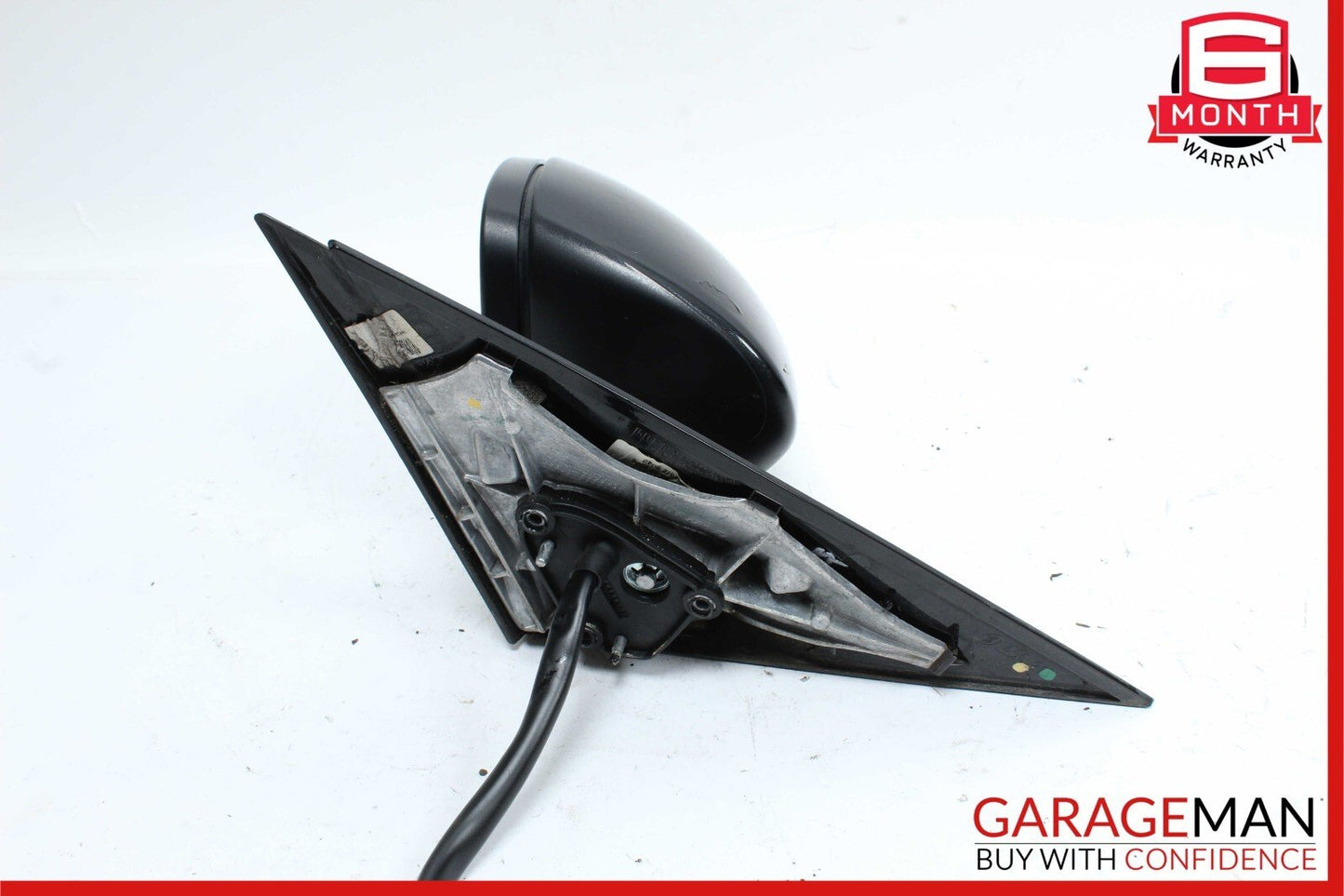 07-09 Mercedes W221 S550 S600 Front Left Side Mirror Door Rear View Black OEM