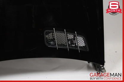03-08 Mercedes R230 SL500 SL600 Front Hood Bonnet Vent Cover Assembly Black