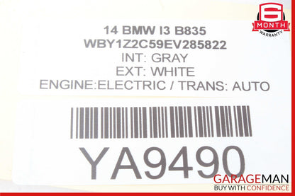 11-21 BMW i3 I01 Hybrid 528i Cooling Fan Audio Amplifier Control Module OEM