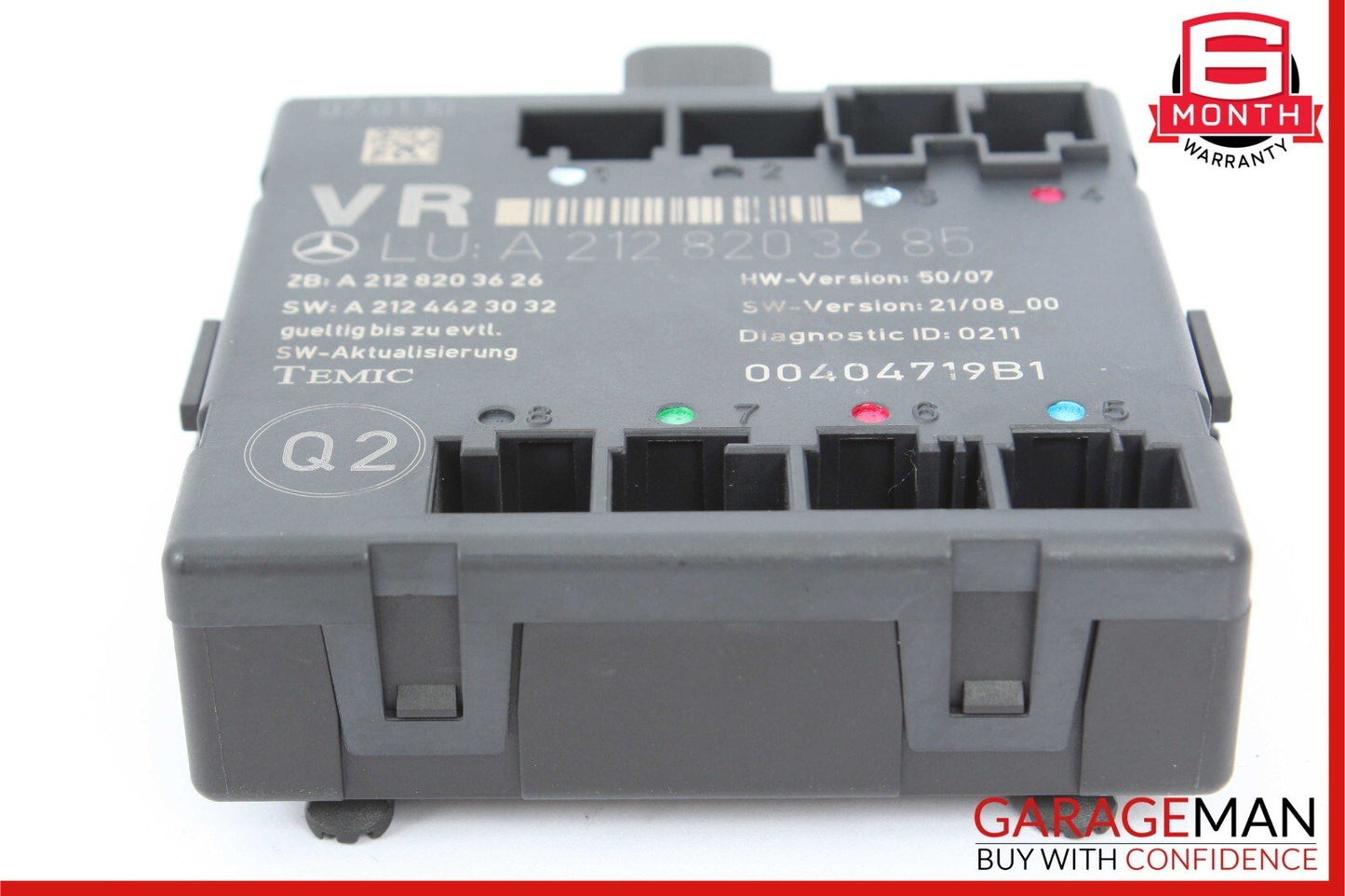 08-18 Mercedes W212 E550 C300 E400 Front Right Side Door Control Module OEM
