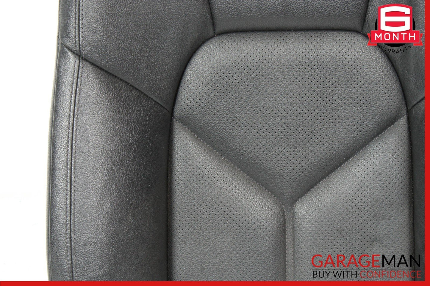 11-18 Porsche Cayenne 958 Front Left Side Top Upper Seat Cushion Black OEM
