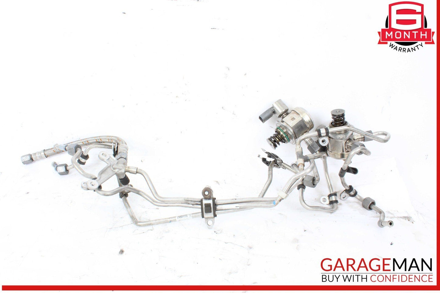11-18 Mercedes W221 S550 CL550 High Pressure Fuel Pump Line Set OEM