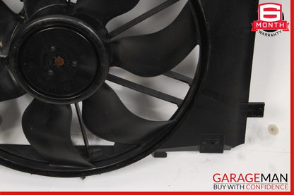 08-11 Mercedes W204 C300 Engine Cooling Radiator Fan Shroud Motor Assembly OEM