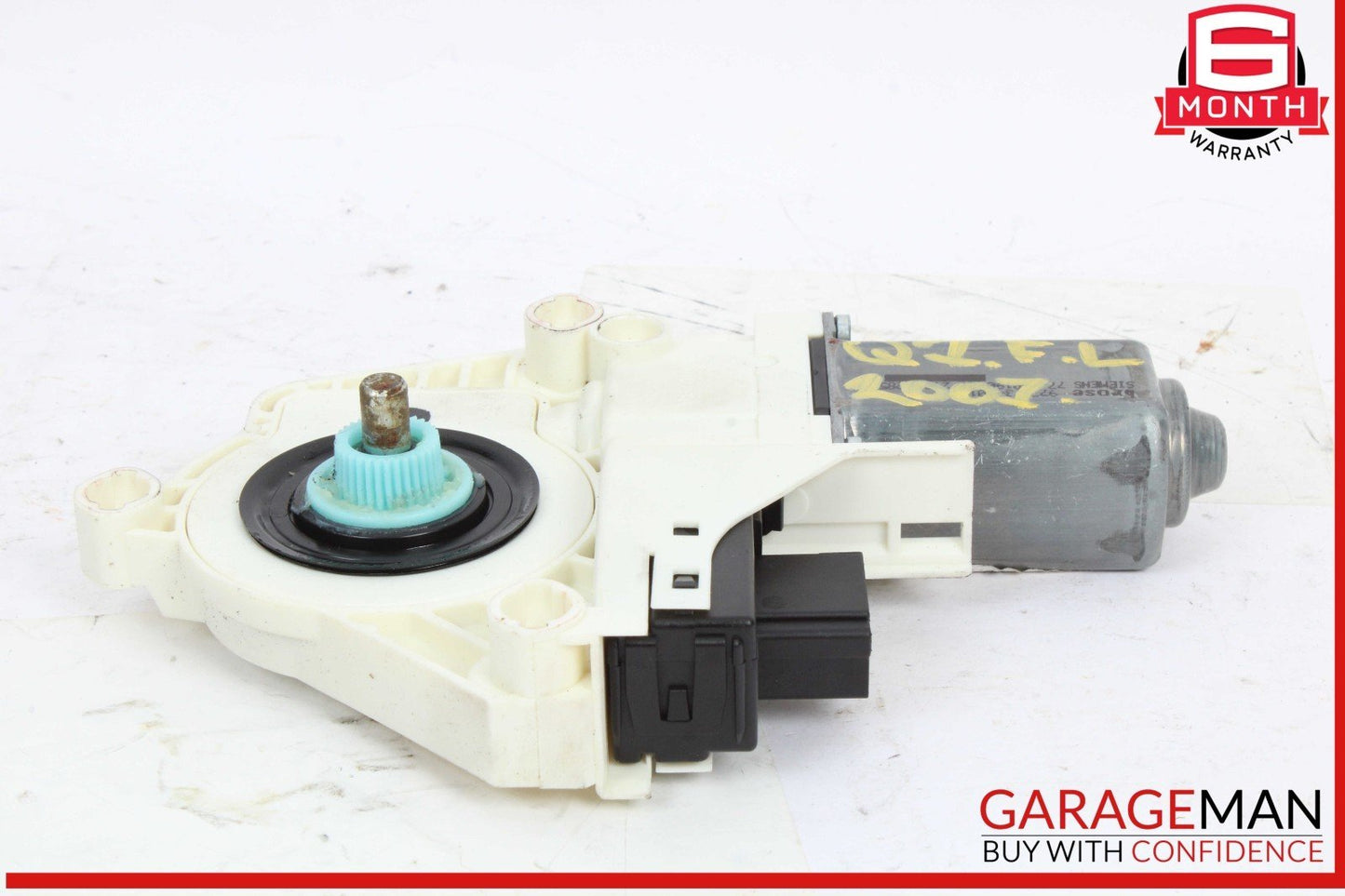 07-15 Audi Q7 Front Left Driver Side Window Regulator Motor 4L0959801B OEM