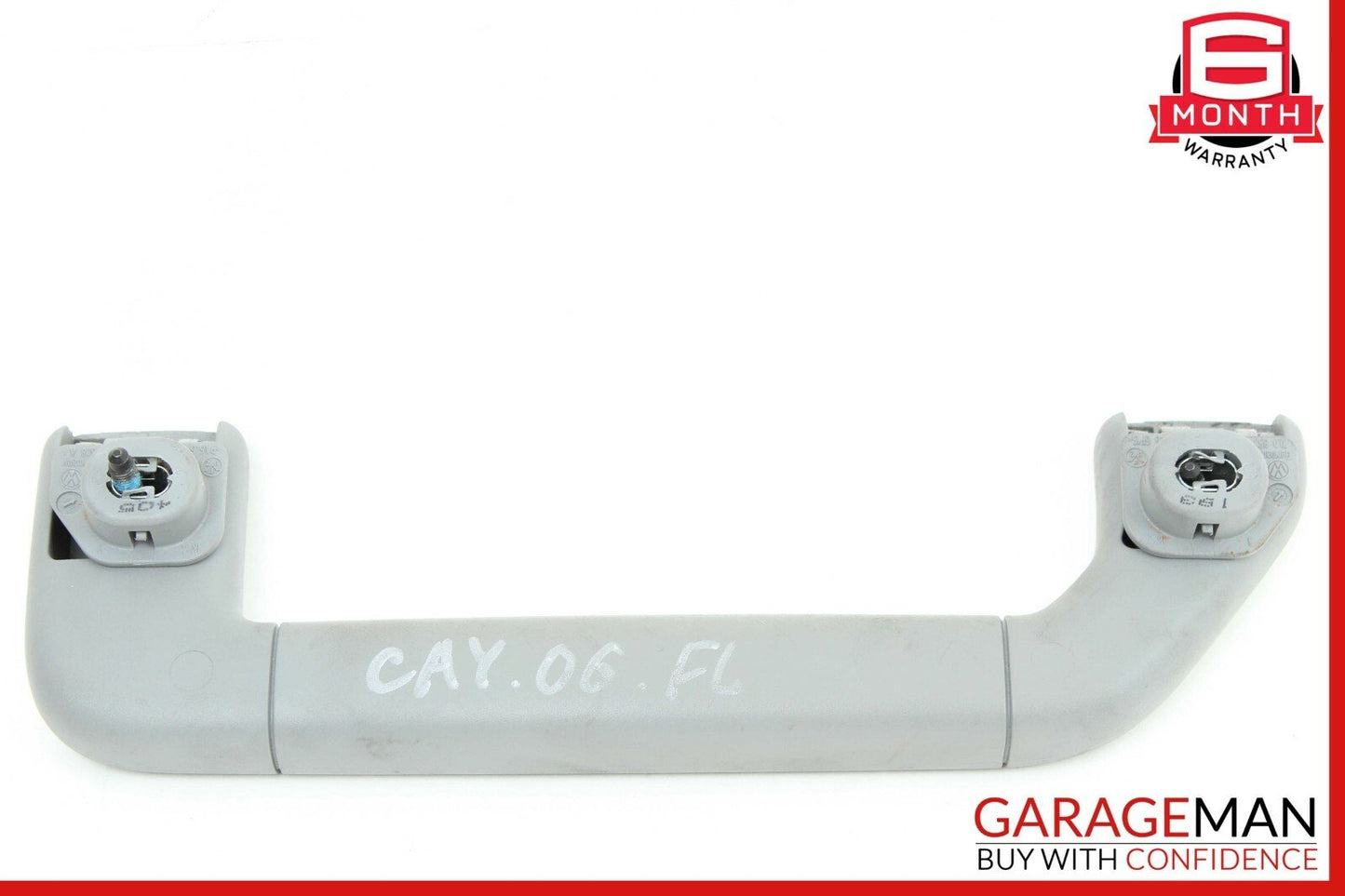 03-10 Porsche Cayenne 955 957 Front Left Side Interior Top Roof Grab Handle Gray