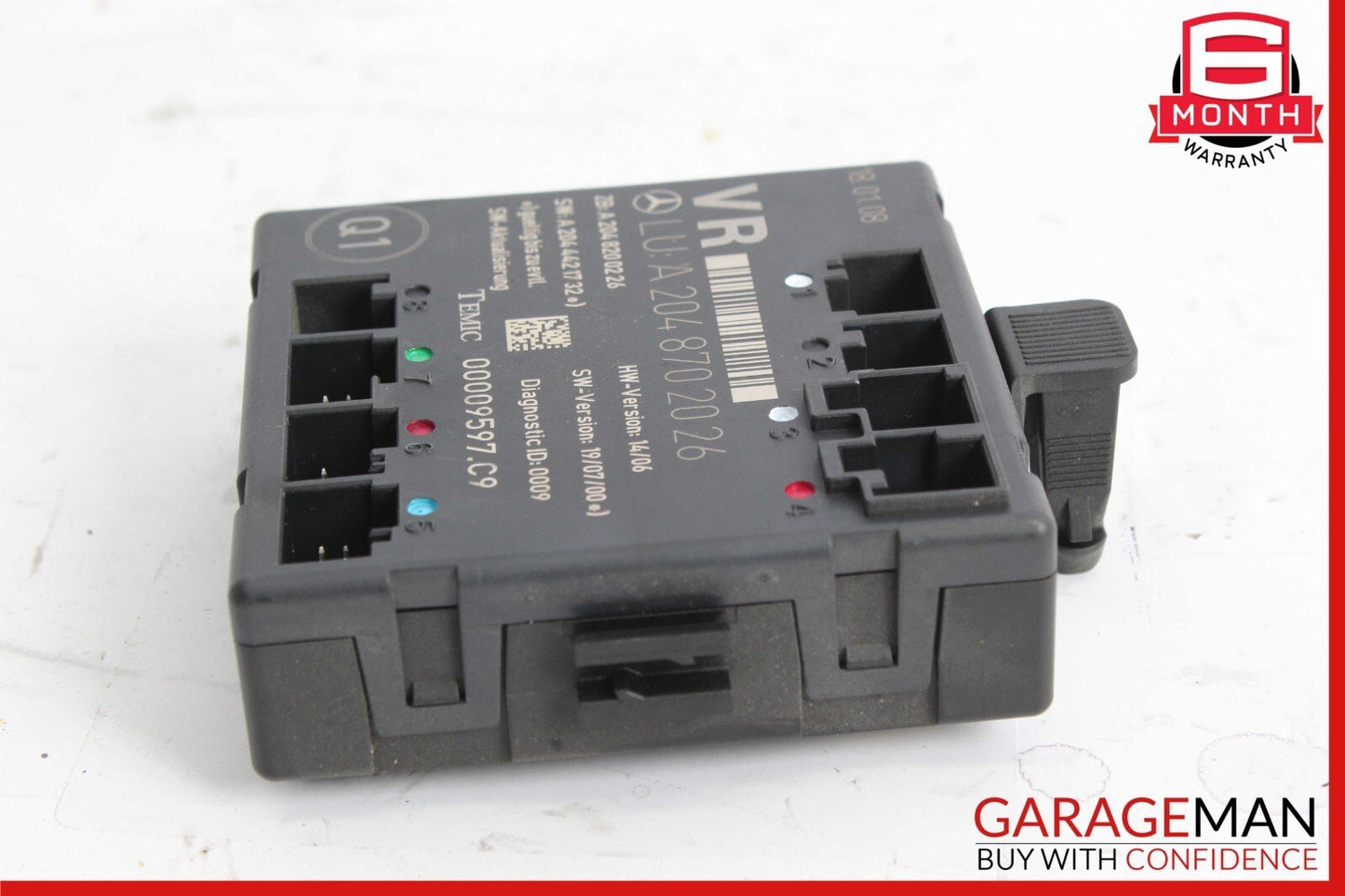 08-14 Mercedes W204 C300 C350 Front Right Side Door Control Module 2048702026