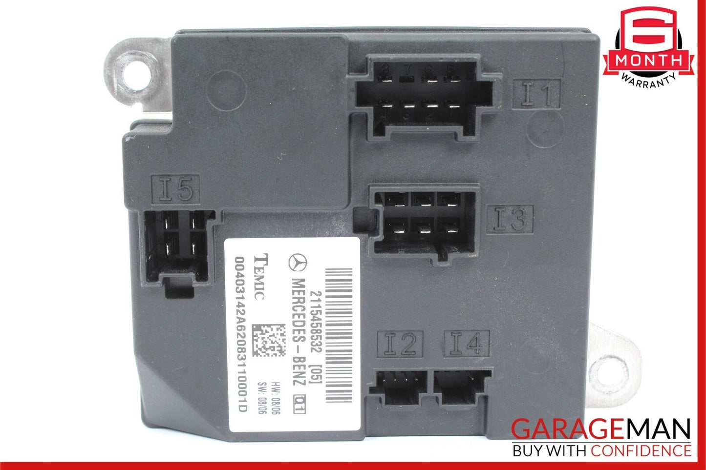 03-11 Mercedes W219 CLS63 E350 CLS550 Body Control Module BCM 2115455332 OEM