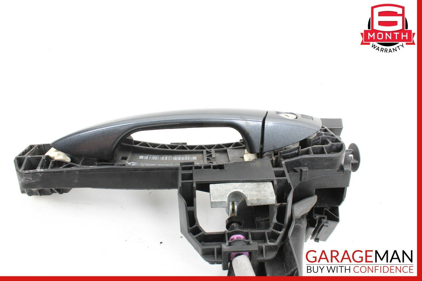 08-11 Mercedes W204 C300 Front Left Exterior Door Handle w/ Door Actuator Grey