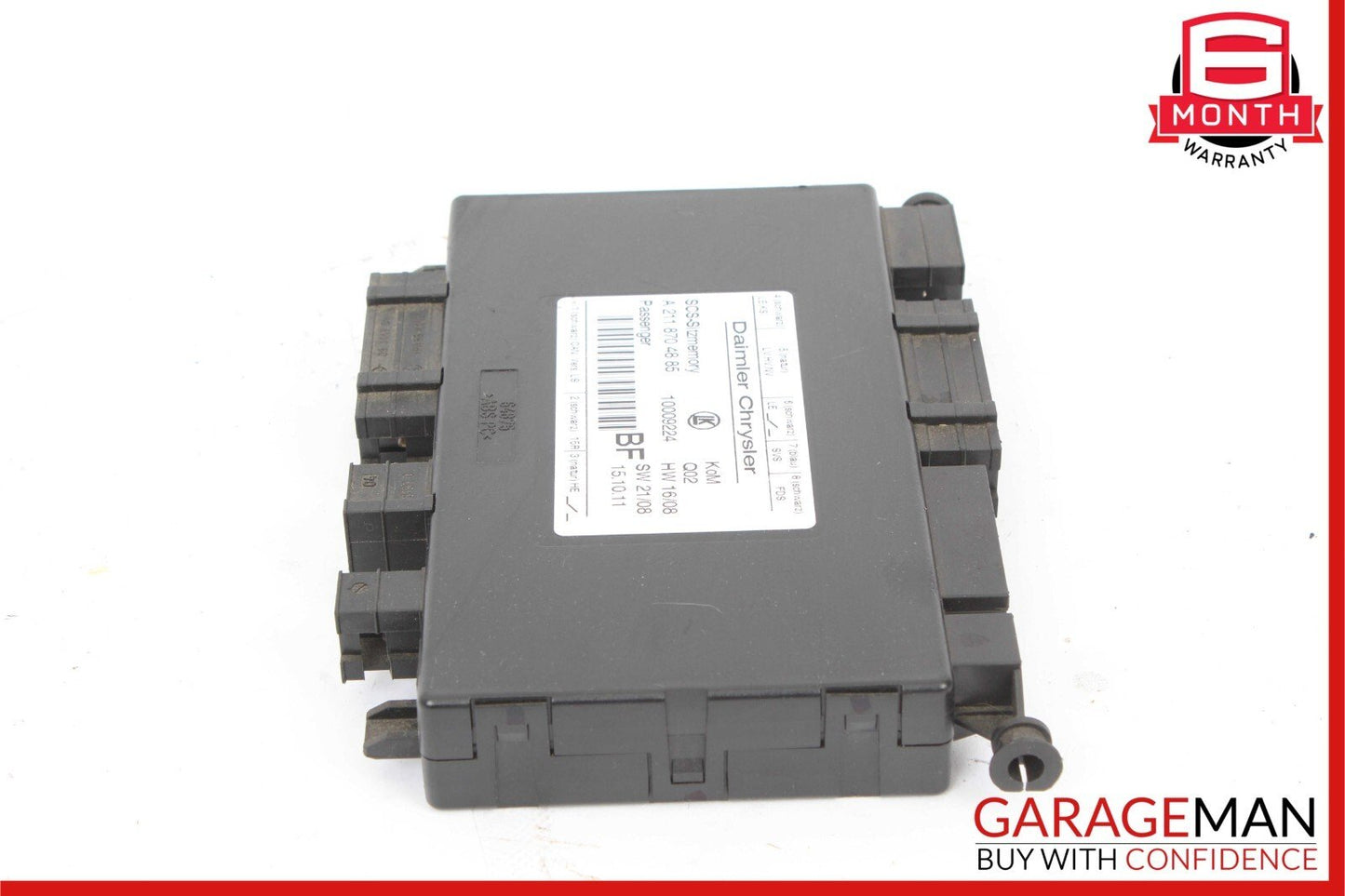 03-12 Mercedes X164 GL450 CLS550 CLS63 AMG Front Right Seat Control Module Unit