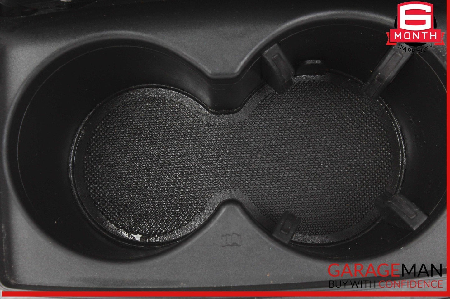 12-18 Audi A6 A7 Front Center Console Dual Cup Holder 4G0862534B Black OEM